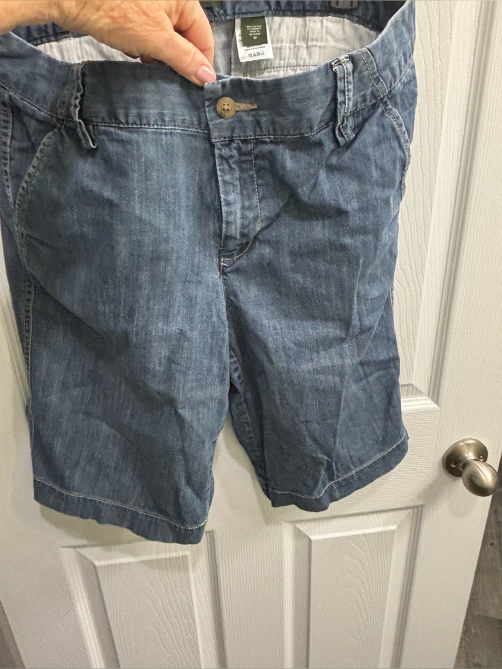 Eddie Bauer Denim-Style Blue Women’s  Shorts